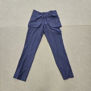 Studio Clandestin Blue Swan Pants Women's. Sz 26 REGENERATE LINE skinny cut